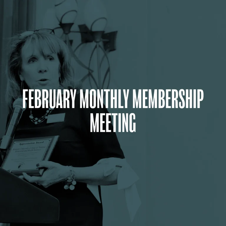 February Monthly Membership Meeting